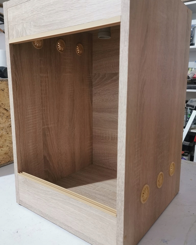 Vertikální Terárium 80x40x100 Prázdná Nábytková Deska Pro Aranžování