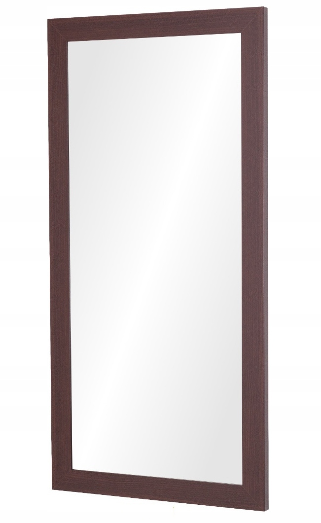 Lustro w ramie klejonej PREMIUM 120x60 WENGE