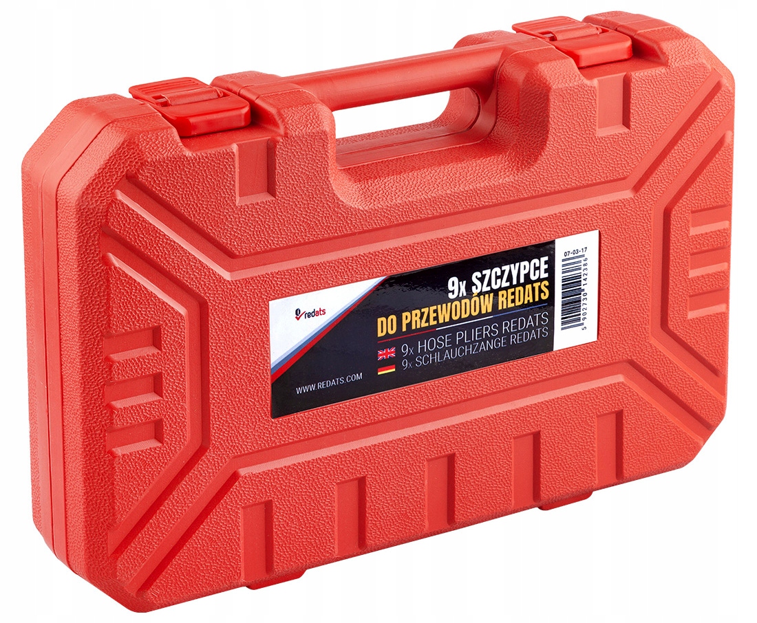Szczypce do przewodów 9 elementów w walizce REDATS Kod producenta 07-03-17