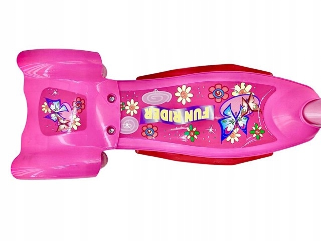 HULAJNOGA TRÓJKOŁOWA BALANSOWA ŚWIECĄCA Hamulec tak