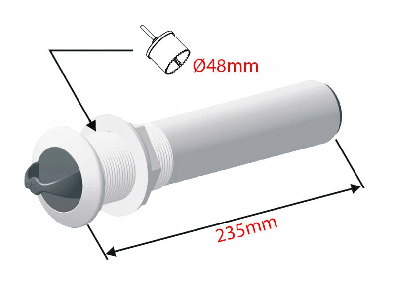 JACHTOWA CHOWANA DRABINKA RATUNKOWA NUOVA RADE 51558 Model 51558