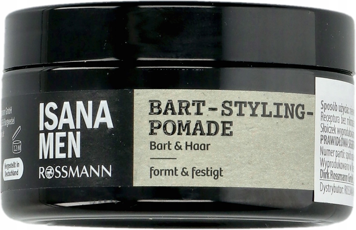 Isana Men Pomáda Na Vousy S Arganovým Olejem A Řepkovým Voskem 50 ML