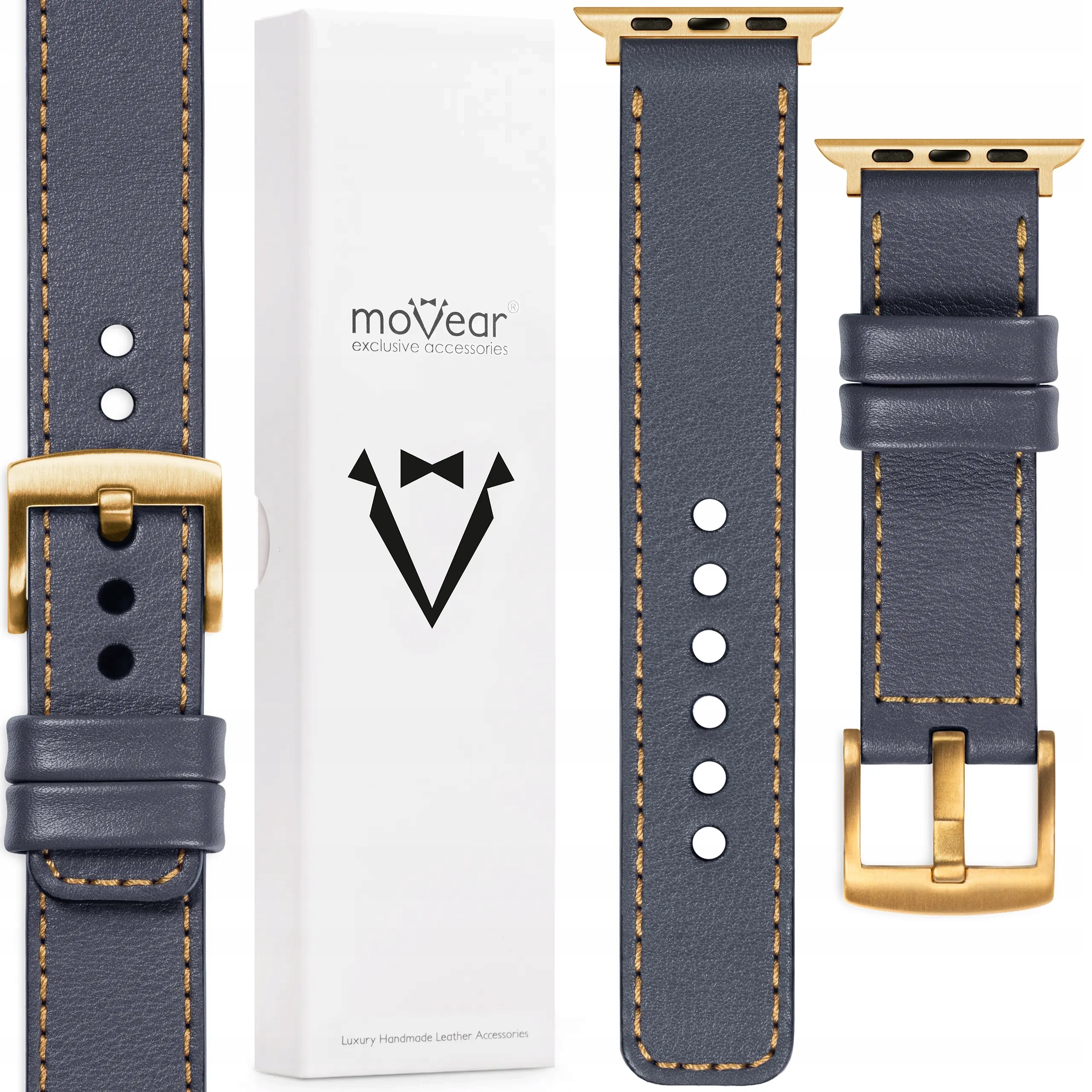 Exkluzivní řemínek pro Apple Watch 10 9 8 7 6 5 Se Ultra Handmade Movear