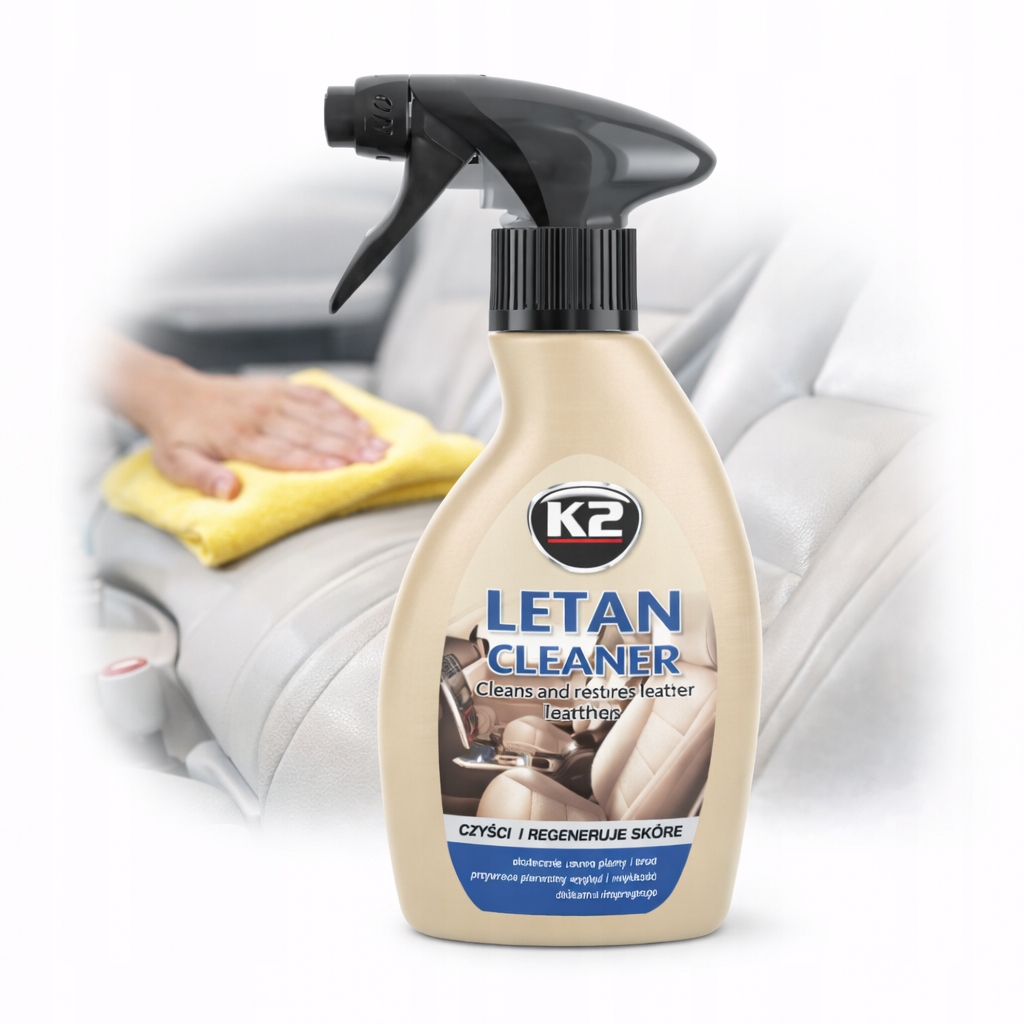 Środek do pielęgnacji skórzanej tapicerki K2 Letan Cleaner 250ml