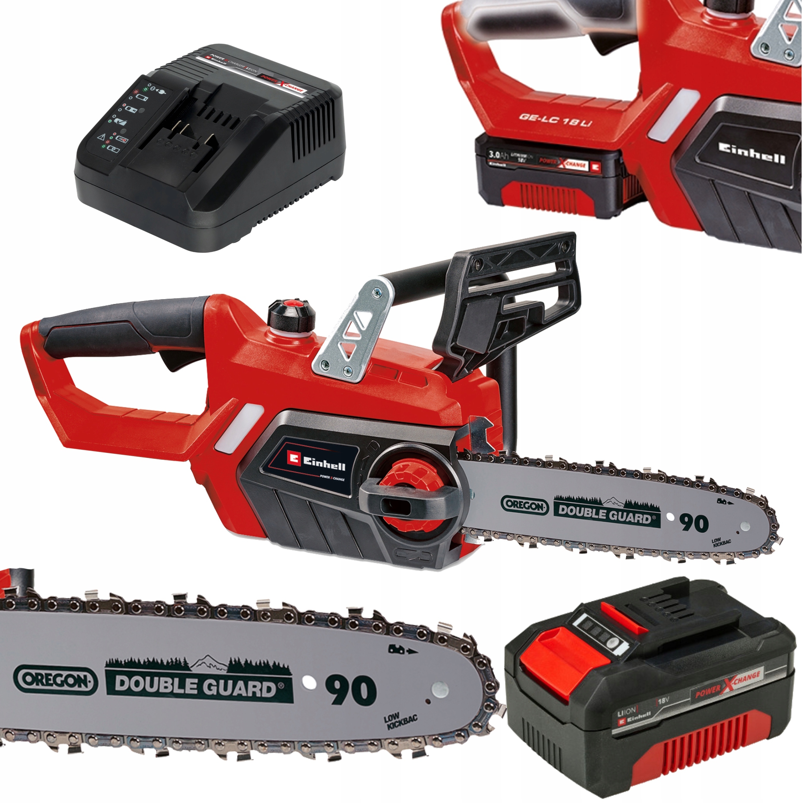 Einhell Akumulátorová Reťazová Píla Ge-lc 18/25-1 Li Kit 3,0Ah