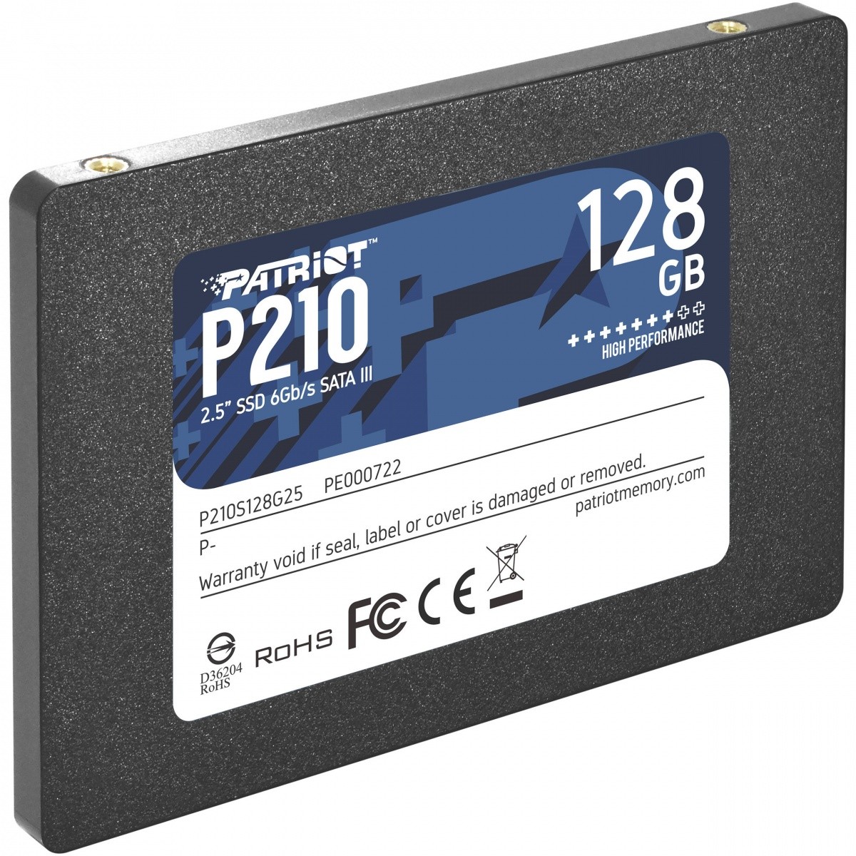 

Dysk Ssd 128GB P210 450/430 MB/s Sata III 2.5