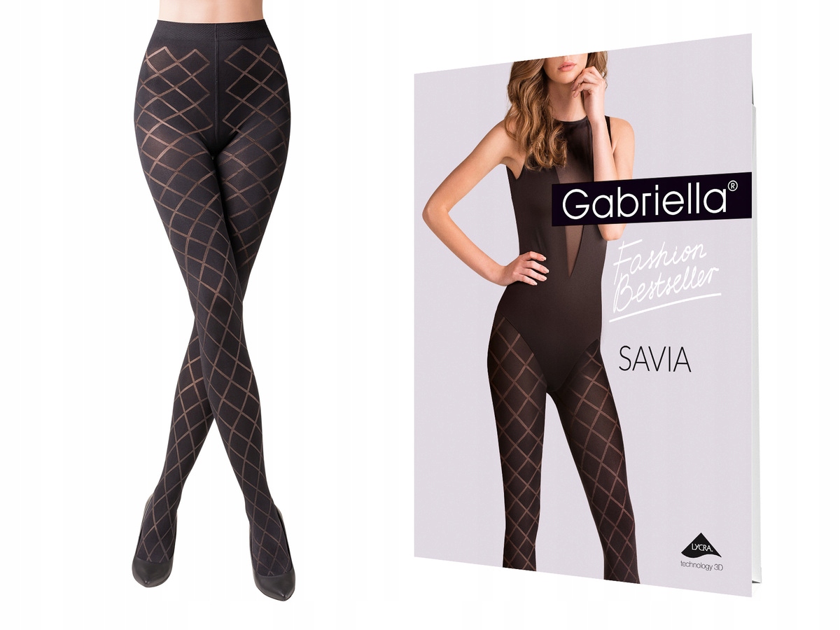 

Gabriella Rajstopy Savia Nero rozmiar 3 80 Den