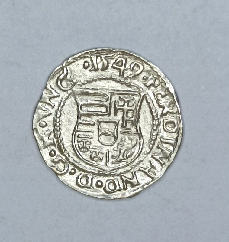 WĘGRY - DENAR 1549 (1) - FERDYNAND I - bardzo ładna