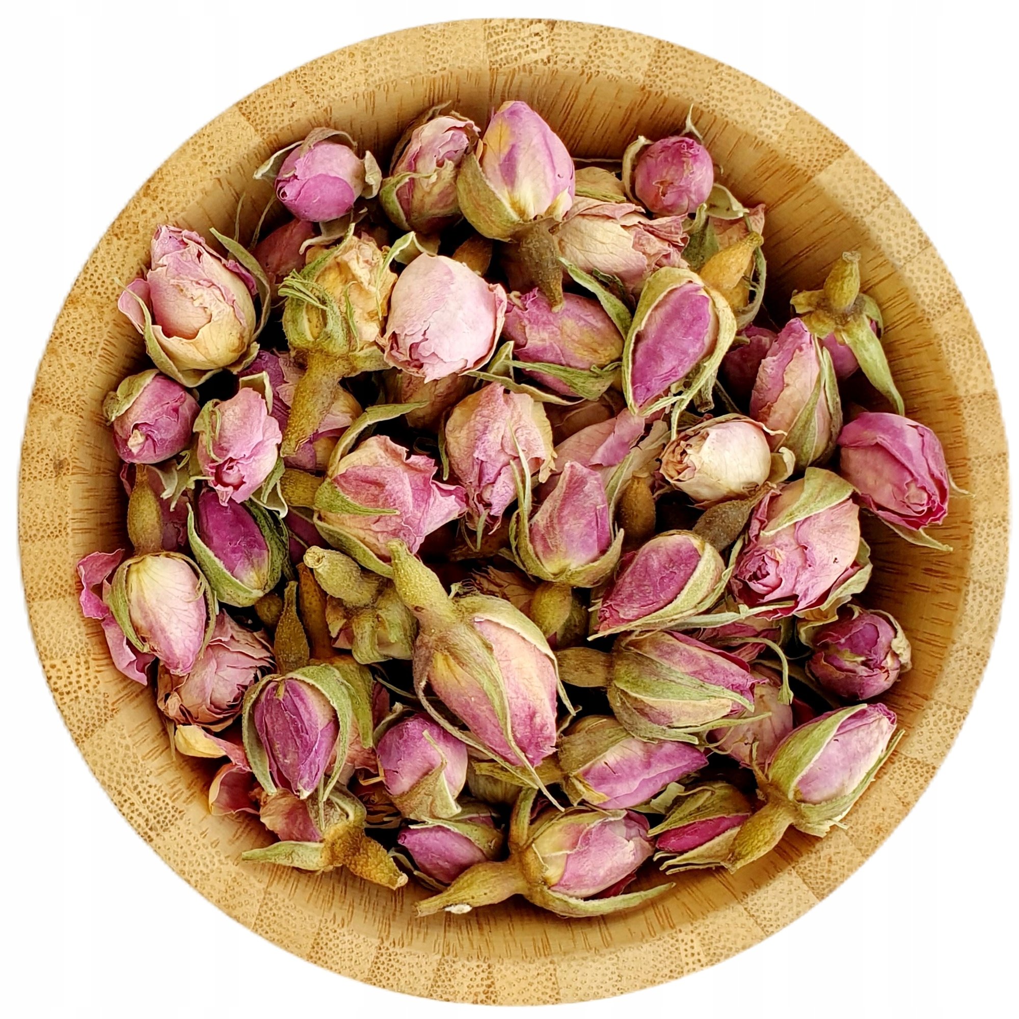 Levně Sušené pupeny růže 1 kg Jedlé květy Růžová růže Bylinný dvůr