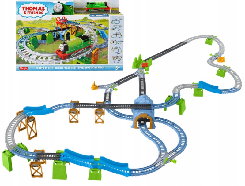 

Tomek I Przyjaciele Zestaw Tory Kolejowe 6W1 3+