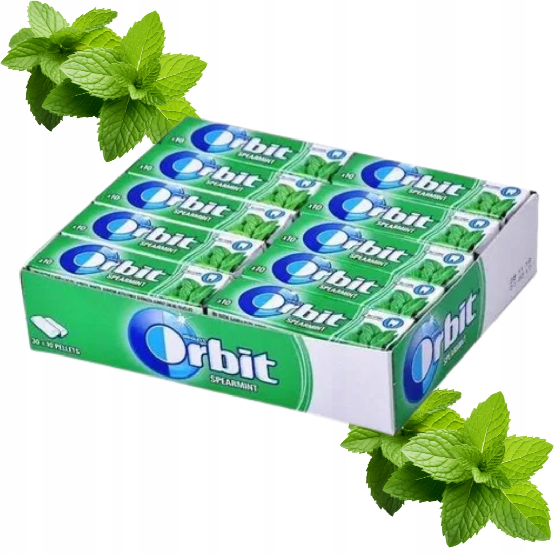 Levně Orbit Supermint Žvýkačka 14 g x 30 kusů