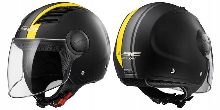 

Kask otwarty LS2 OF562 Airflow L Metropolis B/y