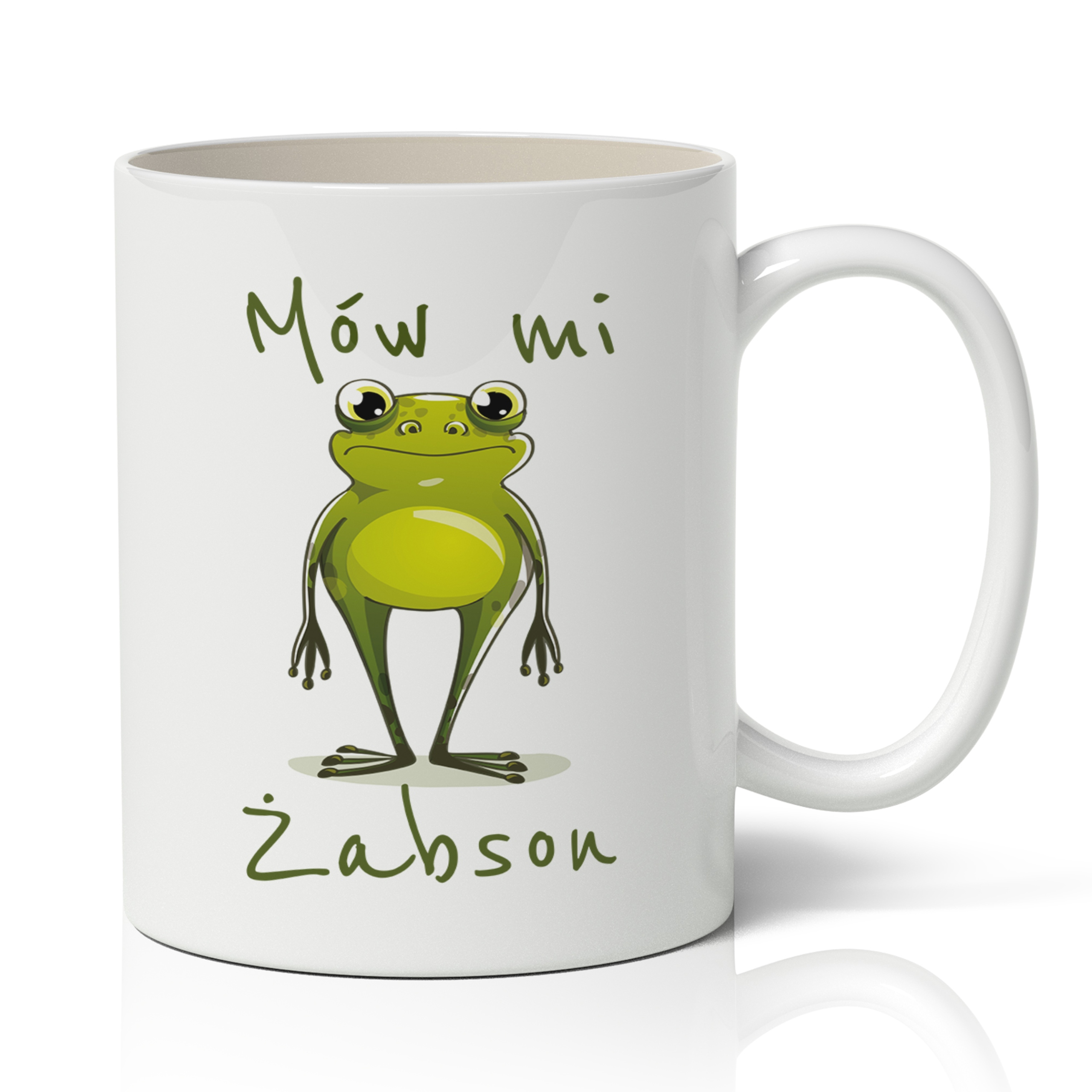 

Śmieszny Kubek wzór Żaba 01