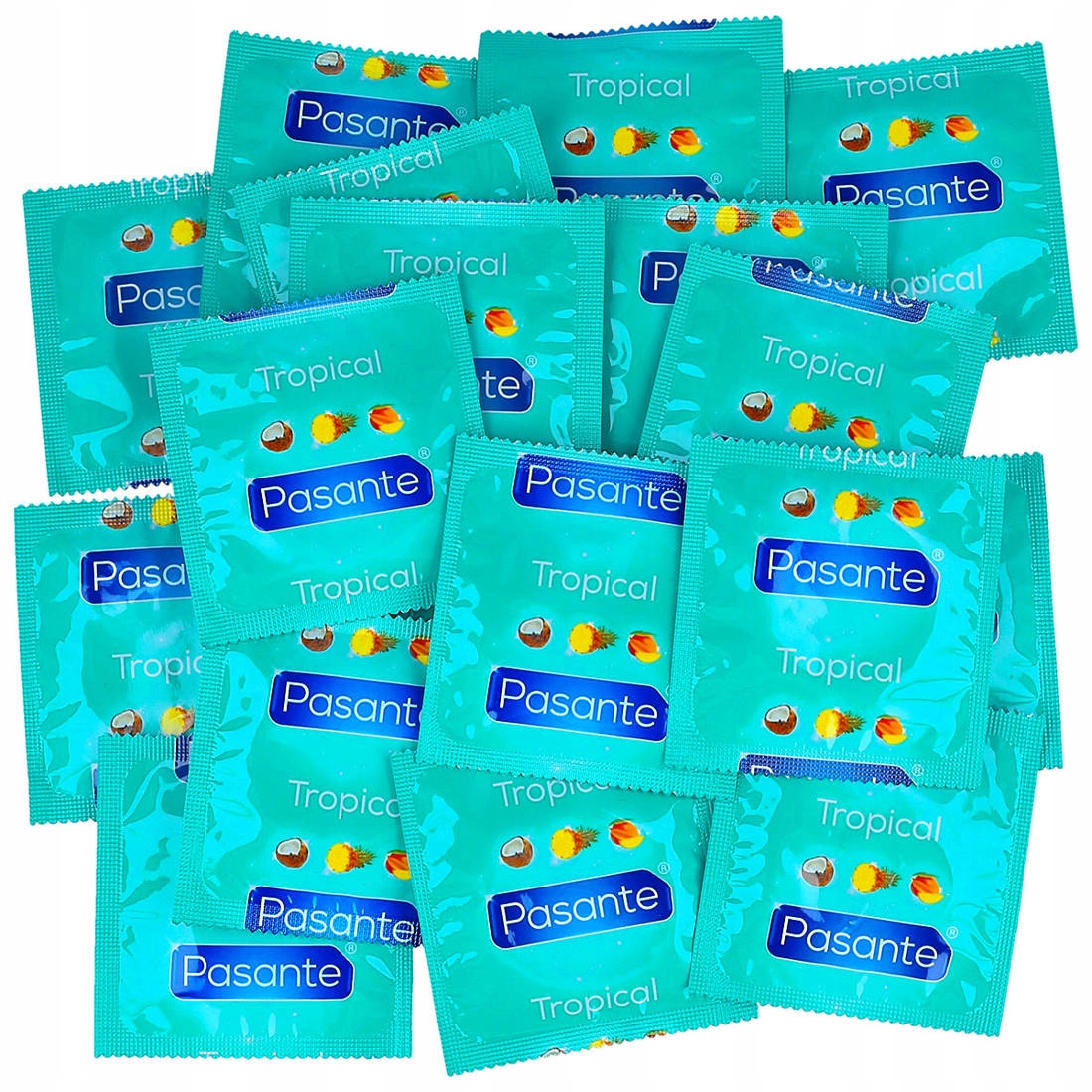 

Prezerwatywy Pasante Mango Kokos Ananas x 50 Sztuk
