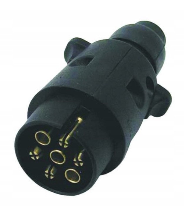 

Wtyczka 12V 7 biegunowa 7 pin uniwersalna