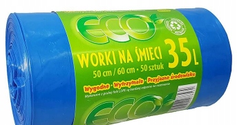 

Worki Na Śmieci Eco 35L 50SZT Bardzo Wytrzymale!