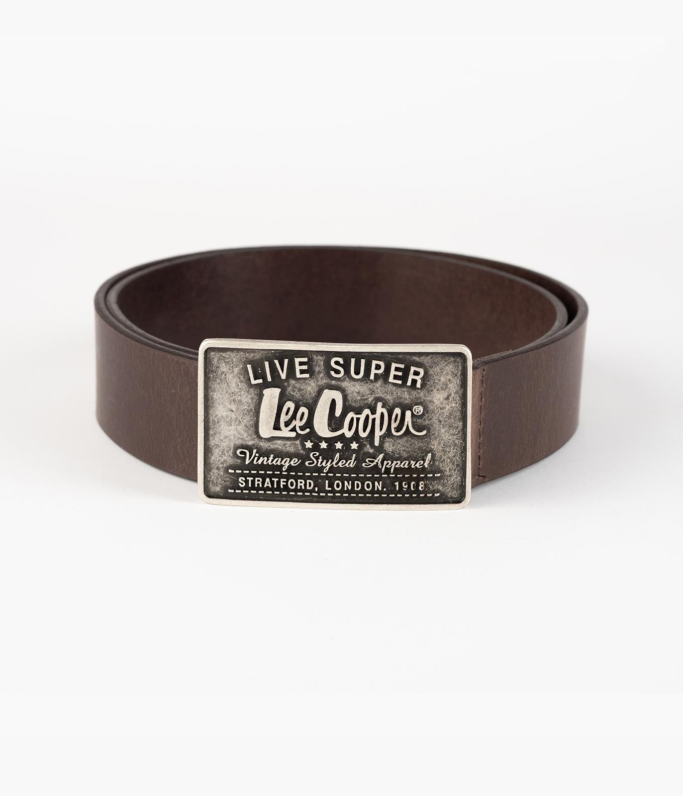 

Lee Cooper Skórzany pasek LCJ91 Brown r. XXL