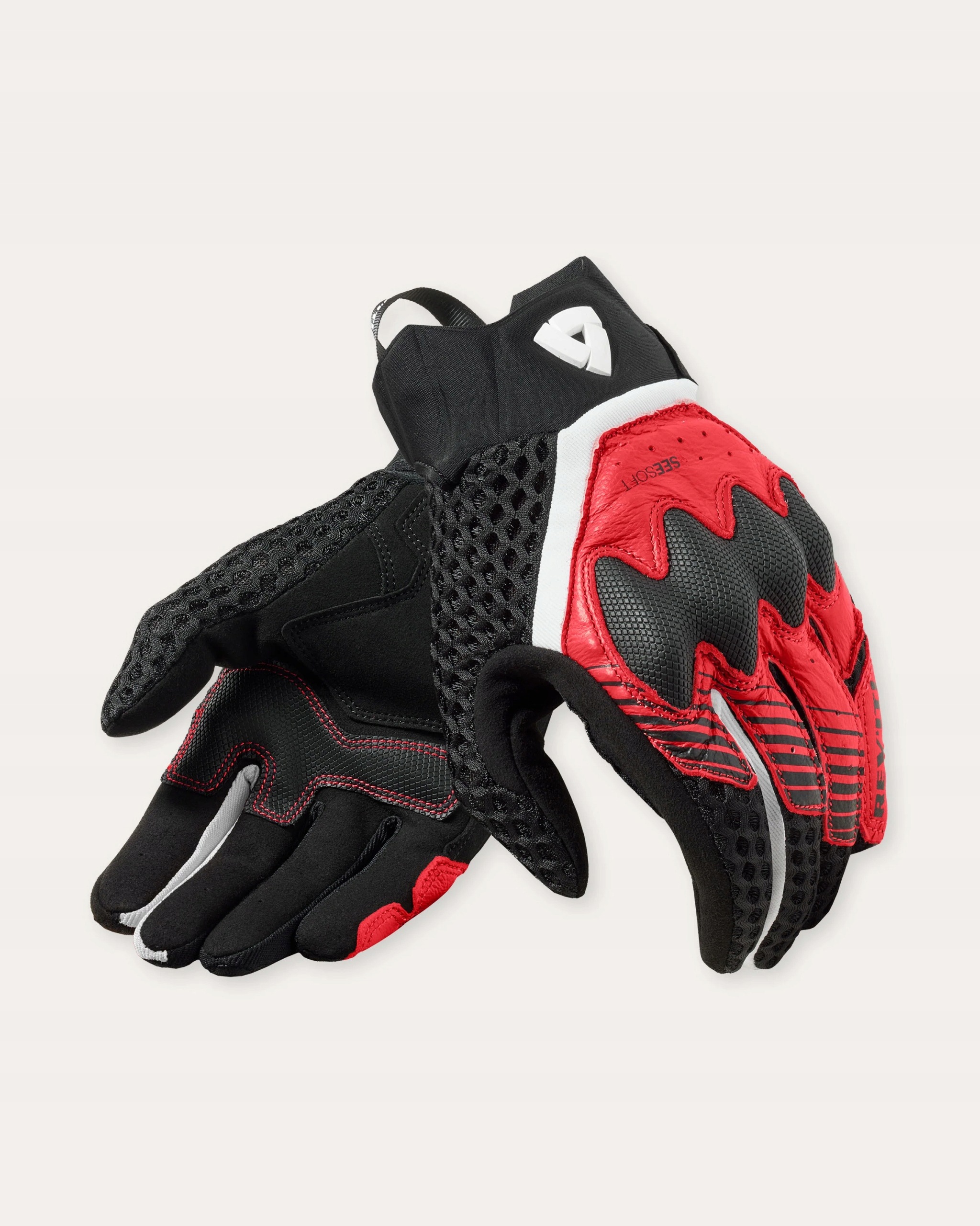 Rev'it Veloz motocyklové rukavice Black-Red veľ. M