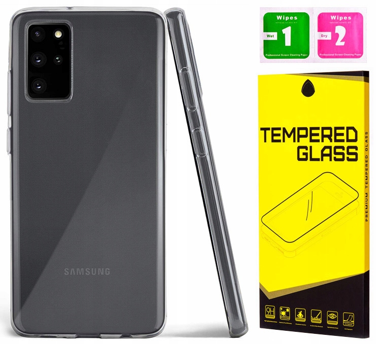 

Etui Silikon Do Samsung Galaxy S20 Szkło 9H