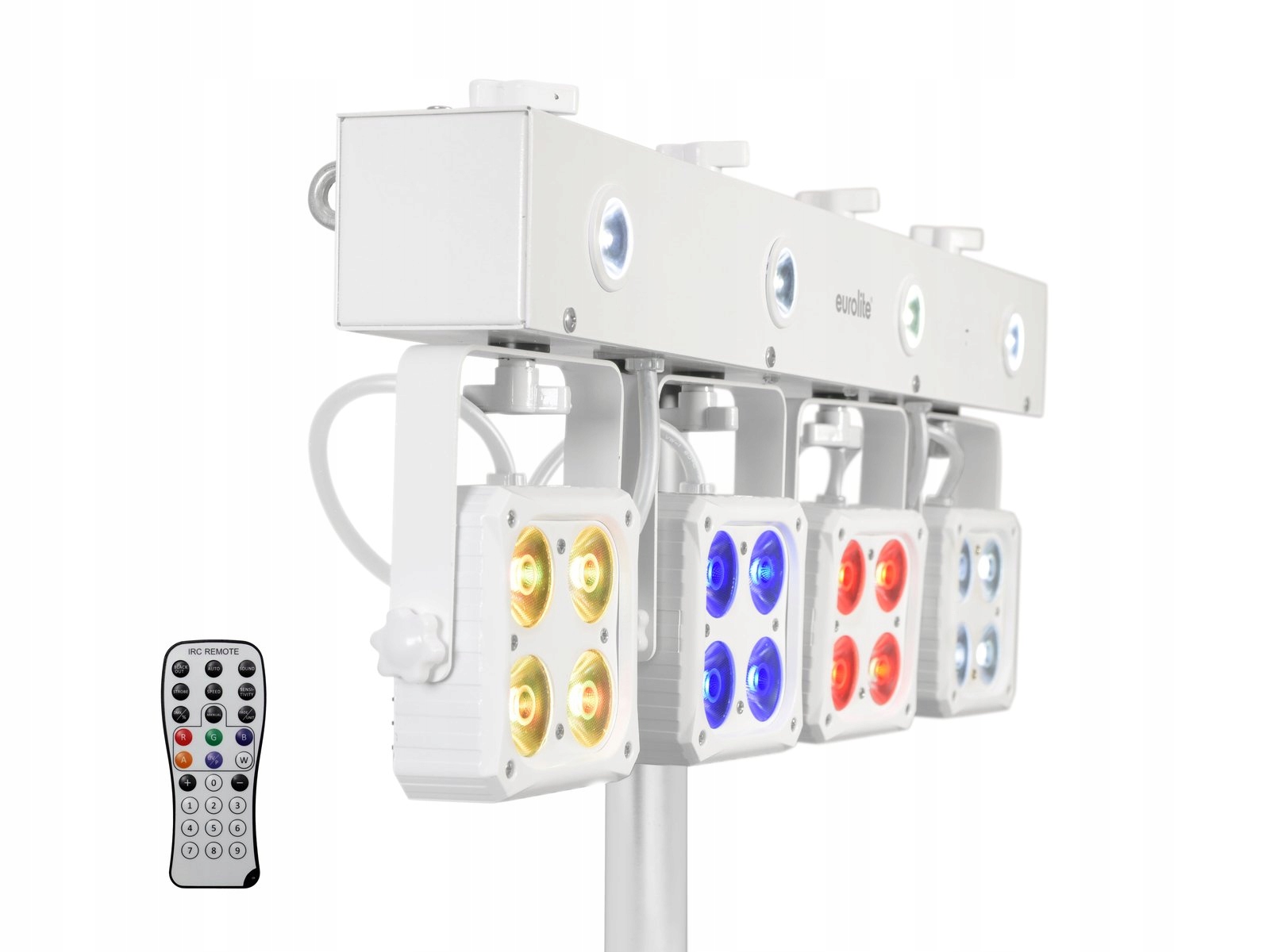 Eurolite LED KLS-180, zestaw oświetleniowy, biały