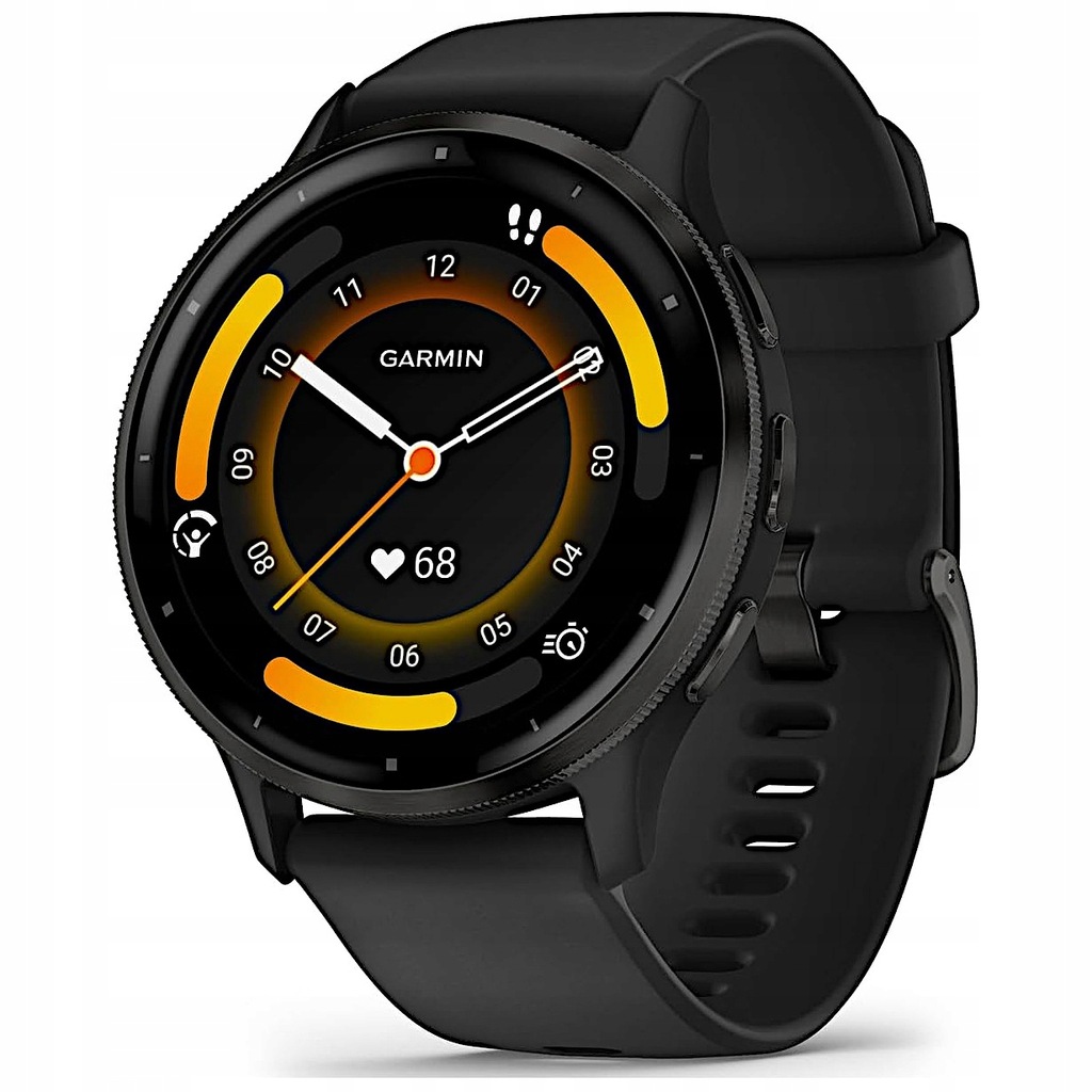 Nowy Smartwatch Garmin Venu 3 Gps Amoled 5ATM Sportowy Czarny