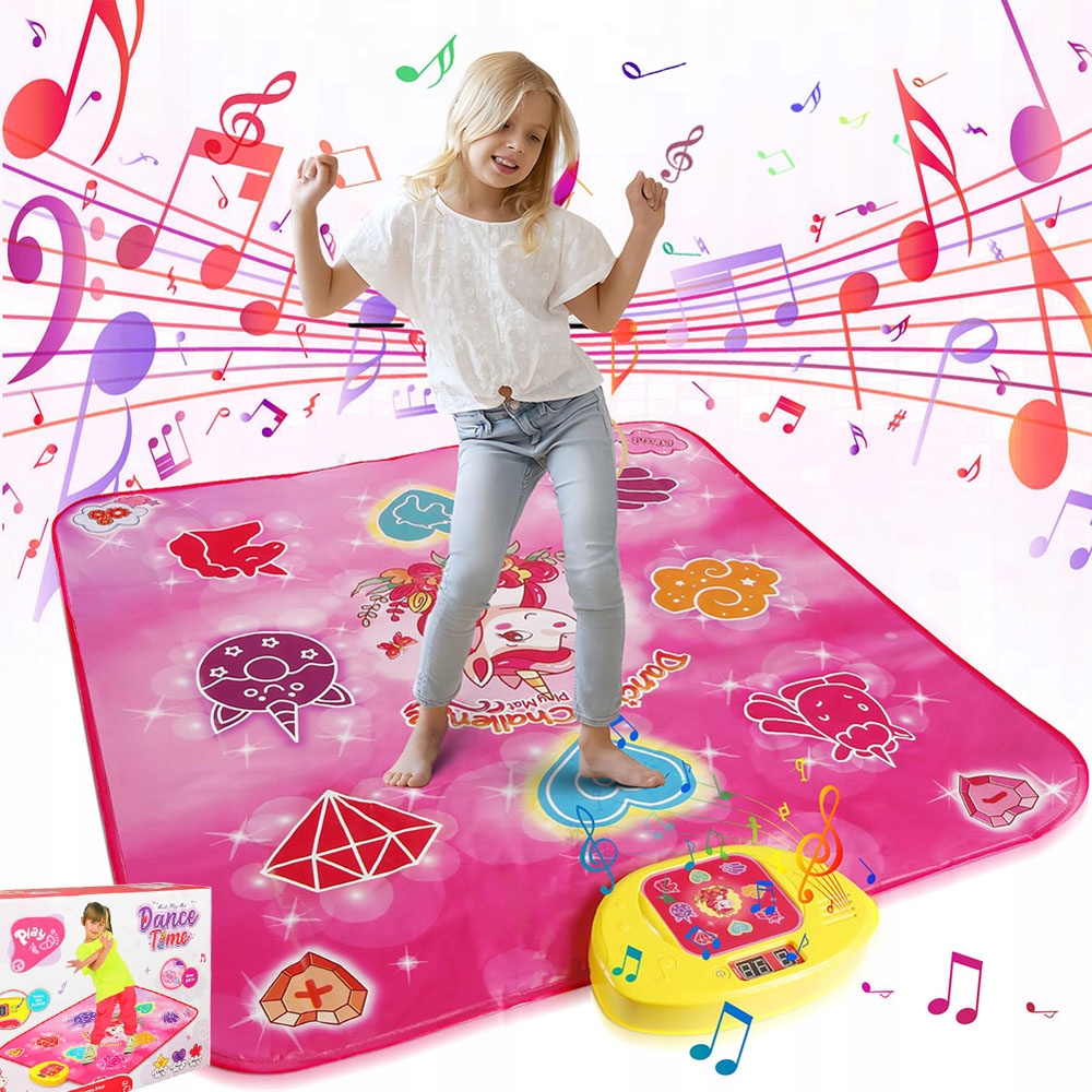 Taneční Podložka Pro Děti Jednorožec 5 Režimů A 3 Náročné Úrovně Dárek