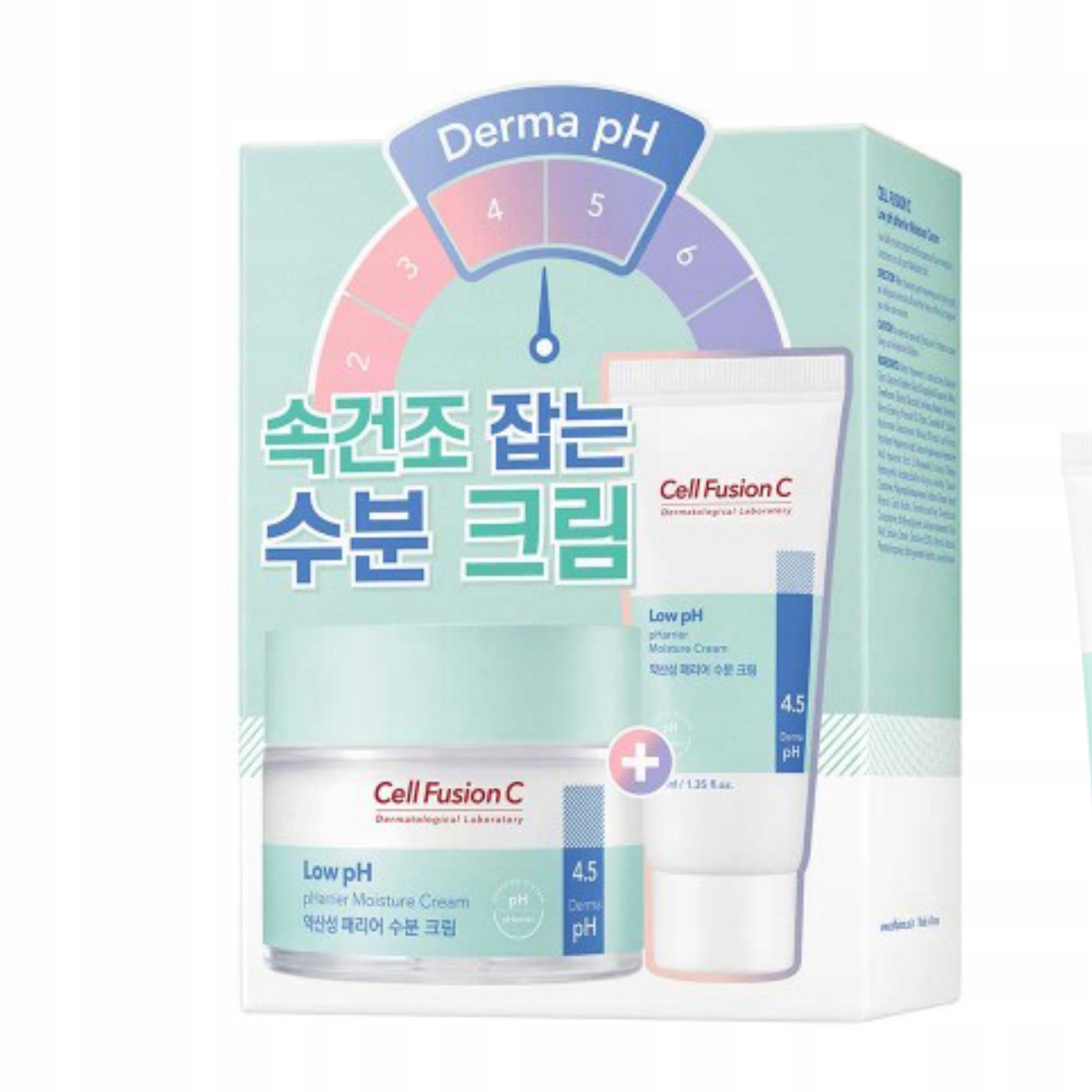 Cell Fusion C Low pH pHarrier Moisture Cream Polska Dystryb. 80 ml 20 ml