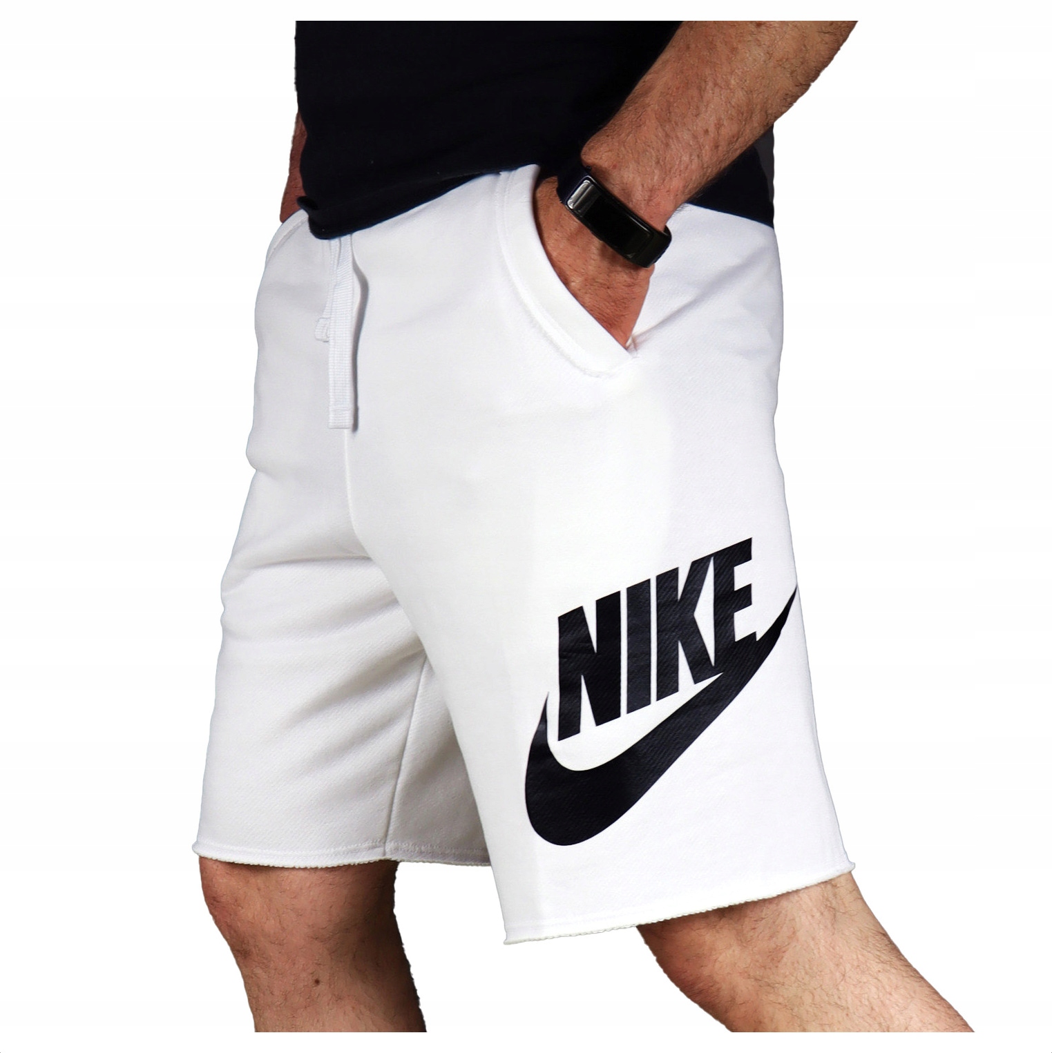 Nike Lehké kraťasy s Kapsami Bavlna pánské sportovní šortky na léto