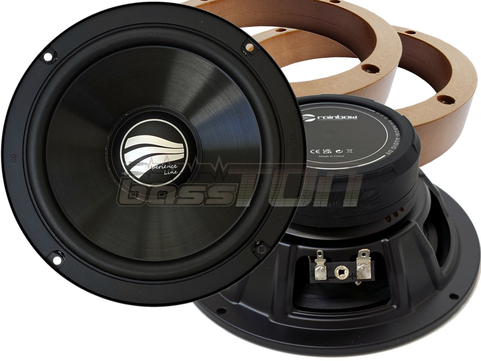 Rainbow Audio EL-MW165A reproduktory 165 mm 3 Ohm Alfa Romeo Giulietta predné zadné