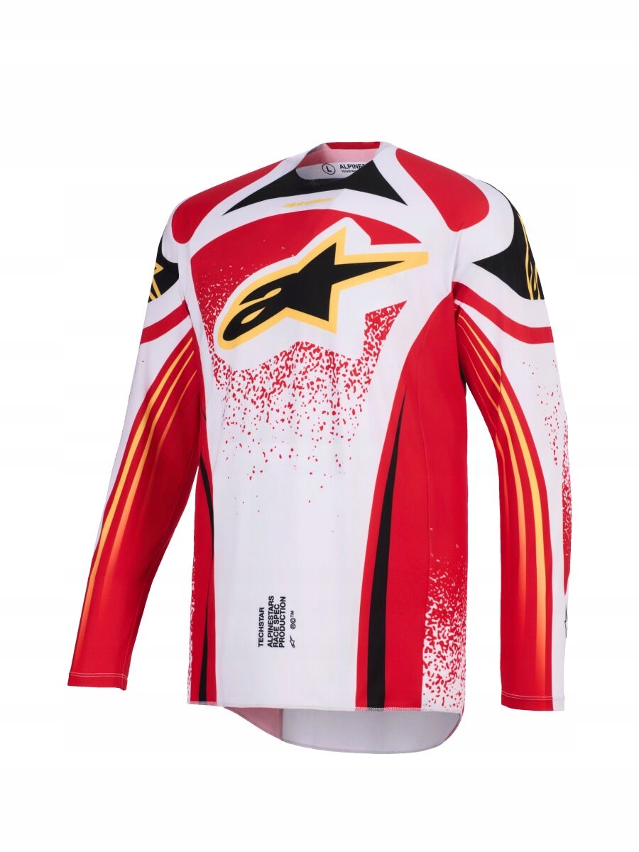 Mikina Na Cross Alpinestars Techstar Nomur Gray/red XL