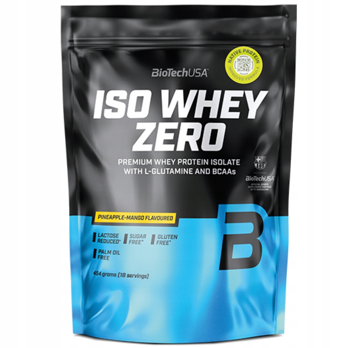 BioTech Iso Whey Zero 454 g Ananas a mango