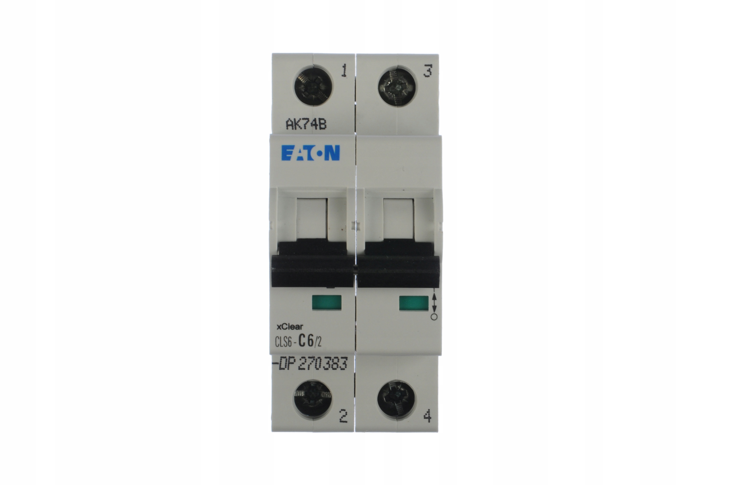 Nadprúdový vypínač CLS6-C6/2 Eaton 270383 230 V IP20 6 A