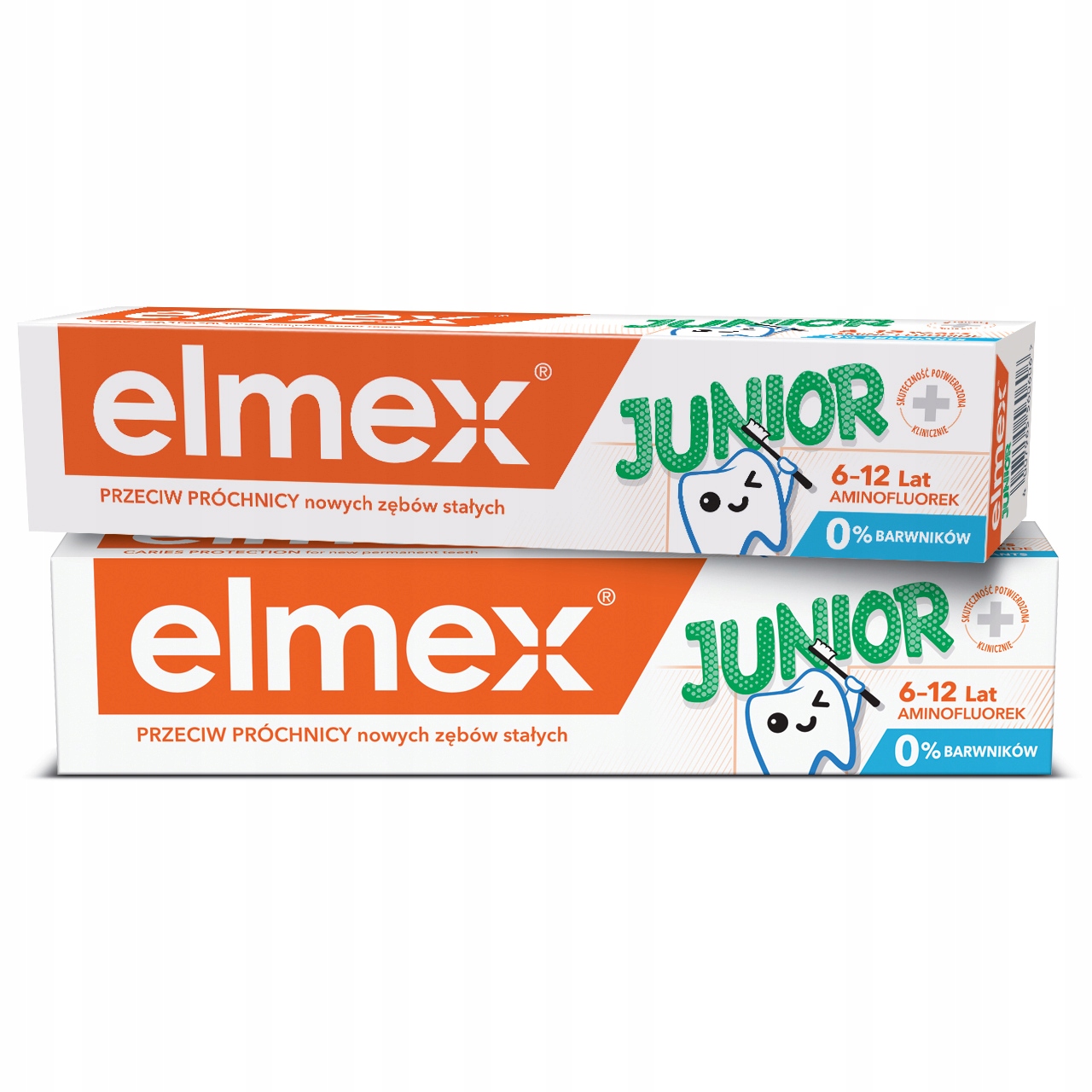 

elmex Junior pasta do zębów dzieci 6-12 lat 2x75ml