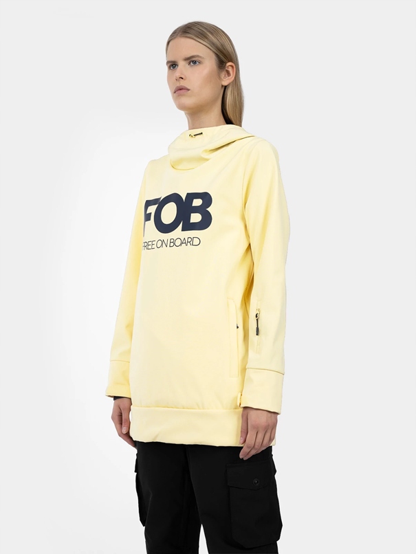 4F Kurtka Softshell Snowboard Fob H4Z22-SFD001F 5000 Neodry R. S