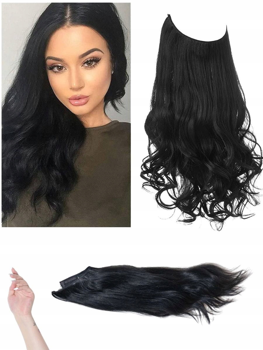 Vlasy na vlasci jedna páska 50 cm 100 gramů prémiová kvalita