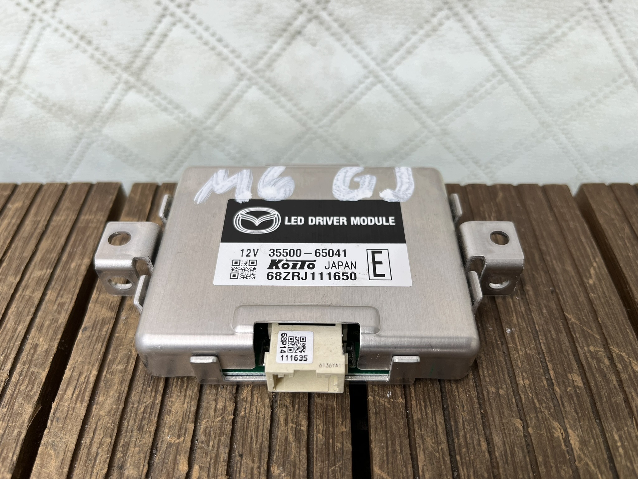 MAZDA 6 GJ 12-15 module control unit lights LED 35500-65041 OE
