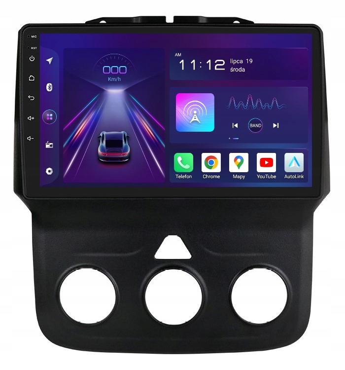 Navigácia Rádio 2DIN Android Dodge Ram 4 IV 8/256 Gb Dsp Carplay Lte