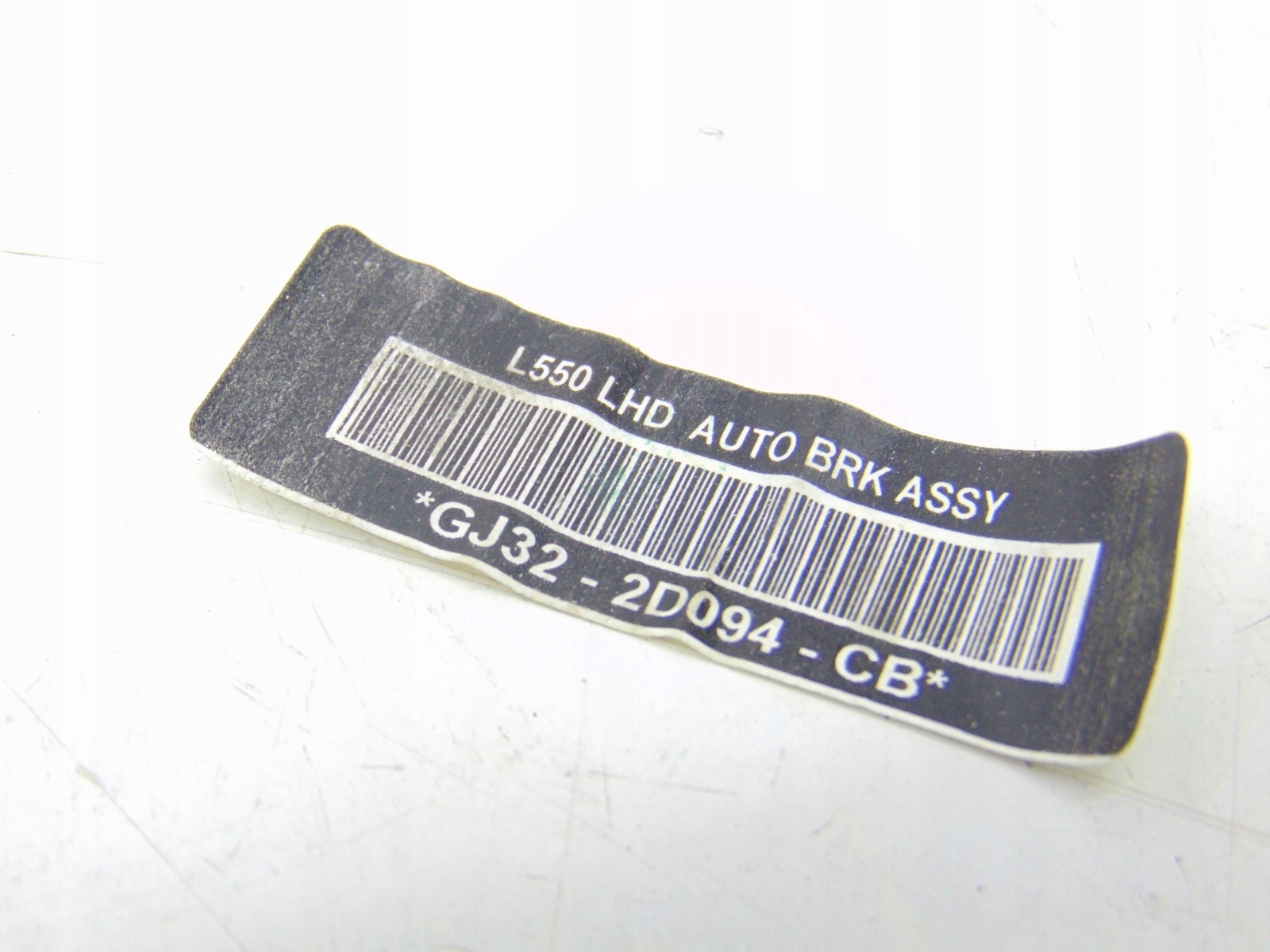 PEDAL Bremse AUTOMAT RANGE ROVER EVOQUE L538 EU GJ32-2D094-CB