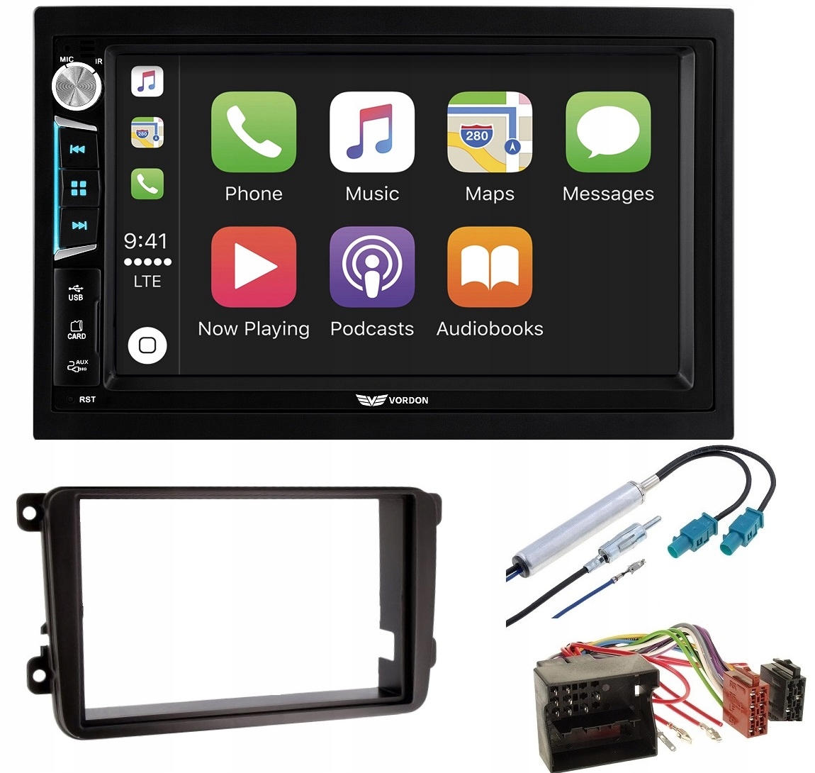 Vordon AC-920 Rádio 2din Android Auto Vw Passat B6