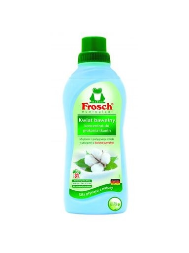Levně 5X Frosch Tekutá aviváž koncentrát Květ bavlny 750 ml