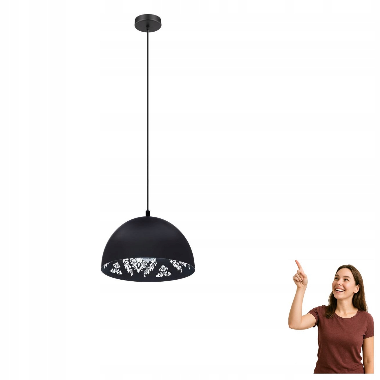 Závesná lampa Congresbury 43472 Eglo