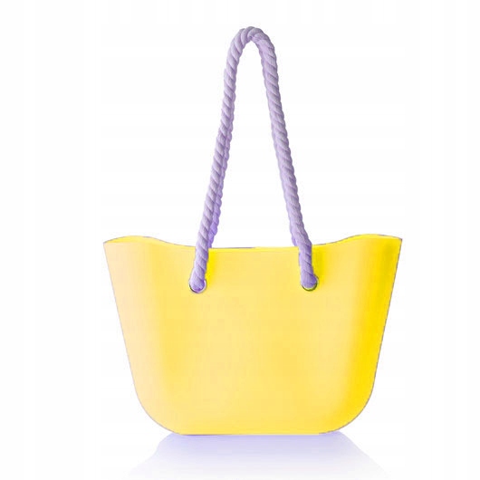 O TORBA GUMOWA TOREBKA HOBO JELLY SHOPPER BAG TGLA