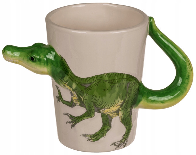 

Kubek Ceramiczny Dinozaur Ucho Ogon Dinozaura w. C