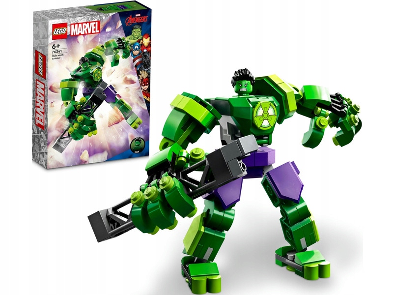 

Lego Marvel Mechaniczna zbroja Hulka 76241