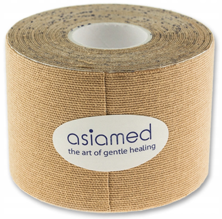 

Taśma do kinesiotapingu Asiamed 5 cm x 5 m Beżowa