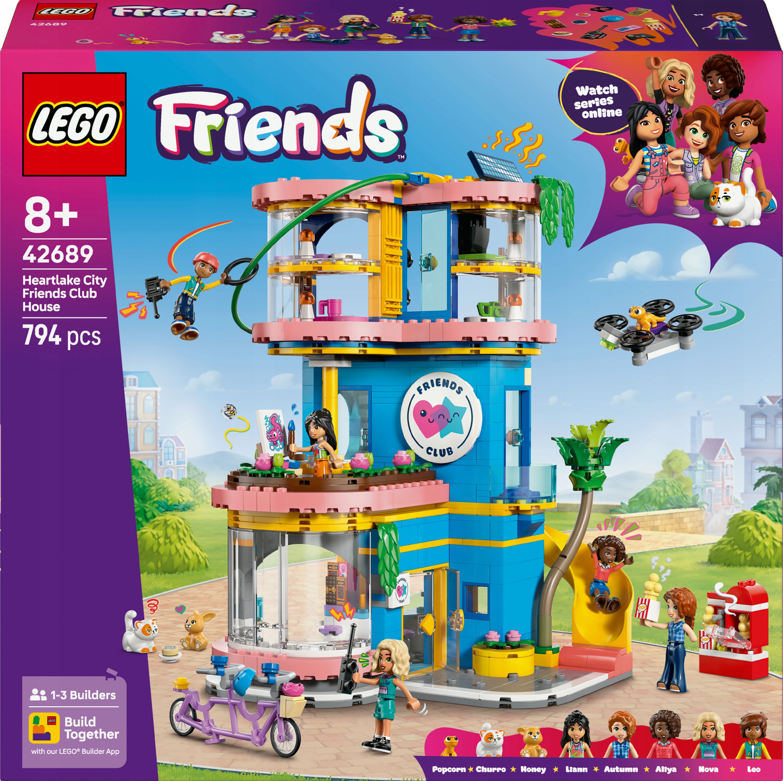 Lego Friends Domek klubu przyjaciół z Heartlake 42689