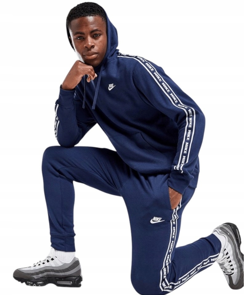 Pánská Teplákovka souprava Nike , kalhoty Mikina s kapucí Bavlna tepláky