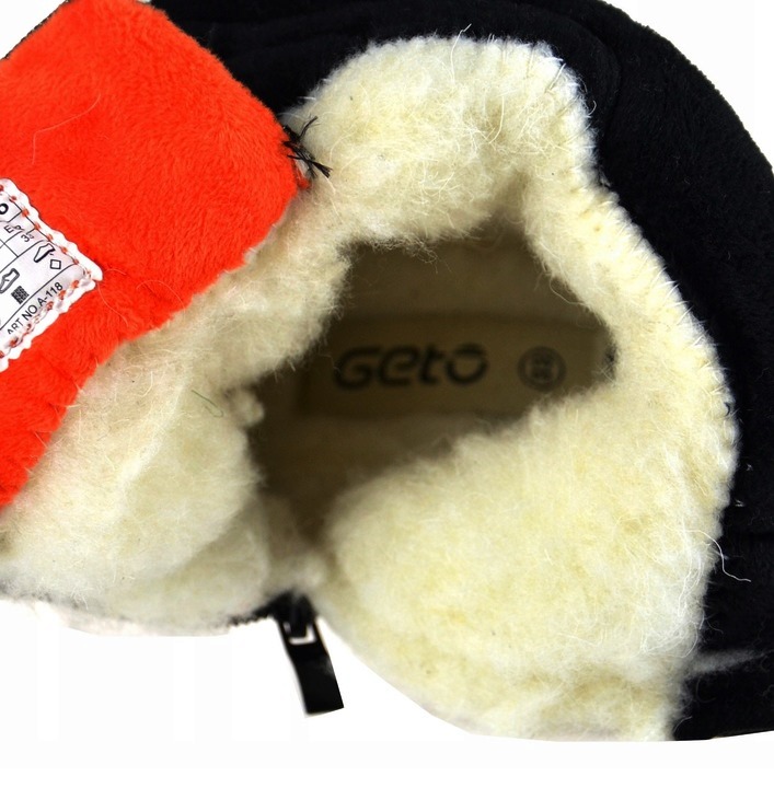 Wodoodporne ŚNIEGOWCE SUWAK Rzep GUMKA Futerko KOŻUCH CZARNE r26 Kod producenta ŚNIEGOWCE SUWAK GUMKA Futerko KOŻUCH CZARNE