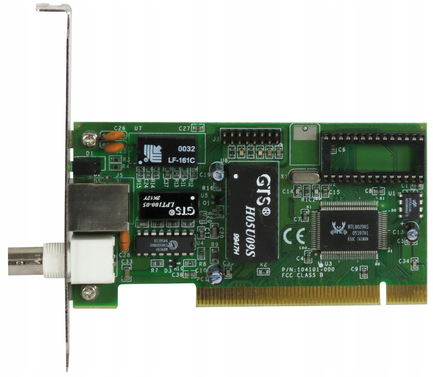 Úroveň 104101-000 Síťová Karta Pci RJ-45 Bnc