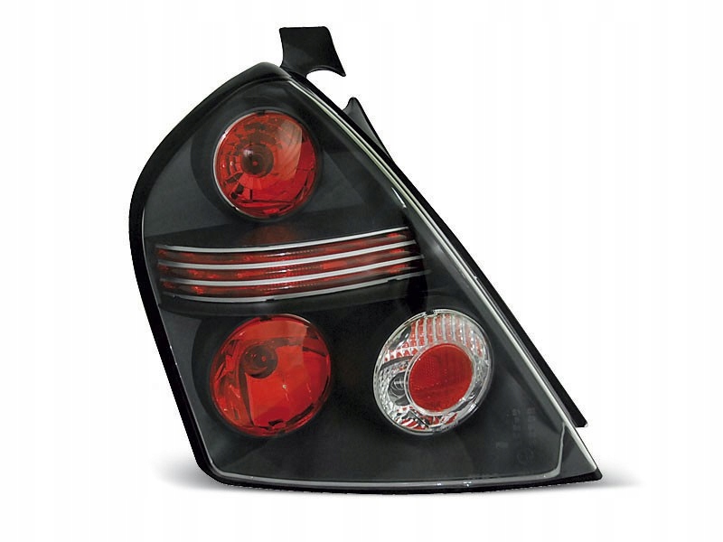 Lampy tylne Fiat Stilo 10.01-07 3D czarne